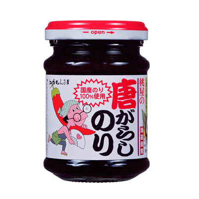 桃屋江戸むらさき唐がらしのり105g