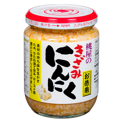 桃屋 きざみにんにくお徳用230g
