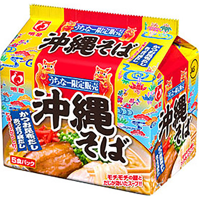明星　沖縄そば　５食パック