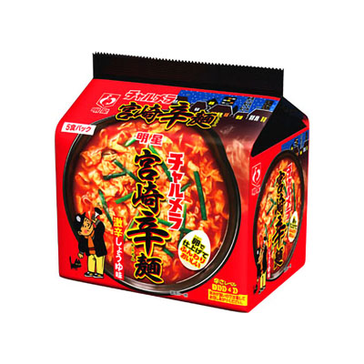 明星チャルメラ宮崎辛麺５食