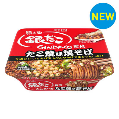 明星　築地銀だこ監修　たこ焼味焼そば　112ｇ