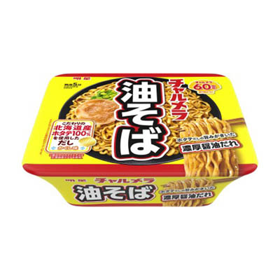明星　チャルメラ油そばカップ　111g