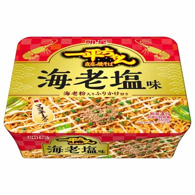 明星　一平ちゃん夜店の焼そば海老塩味　１１３ｇ