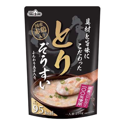 テーブルランド 具材と旨味にこだわった とりぞうすい 250g