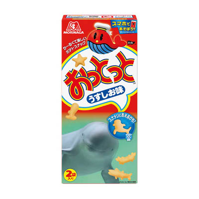 森永おっとっとうすしお味52g