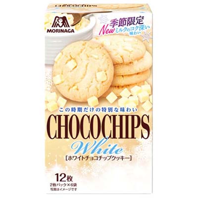 森永 ホワイトチョコチップクッキー 12枚