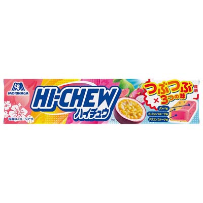 森永製菓　ハイチュウ　つぶつぶトロピカルミックス　12粒