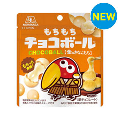 森永製菓　もちもちチョコボール　金のきなこもち