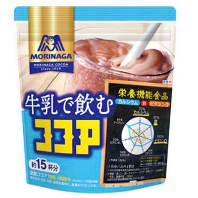 森永製菓　牛乳で飲むココア　180ｇ