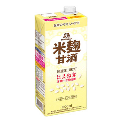 森永　お米のやさしい甘さ米麹甘酒１Ｌ