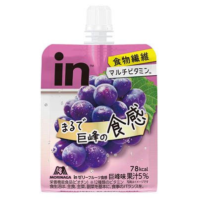 森永　ｉｎゼリーフルーツ食感　巨峰味　150ｇ
