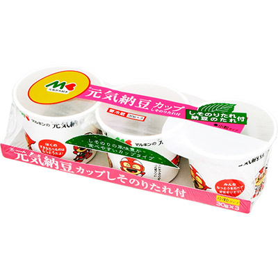 マルキン 元気納豆カップ3個