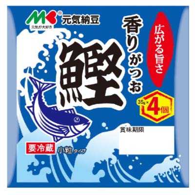 マルキン元気納豆　香り鰹４個