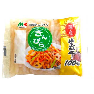 マルキン　生芋100%きんぴらこんにゃく　120g
