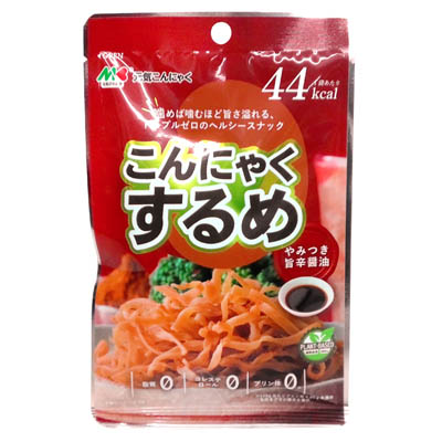 マルキン 元気こんにゃく こんにゃくするめ やみつき旨辛醤油 15g