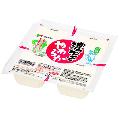 マルキン　元気とうふ　濃ゆくてやわらか　６０ｇｘ４