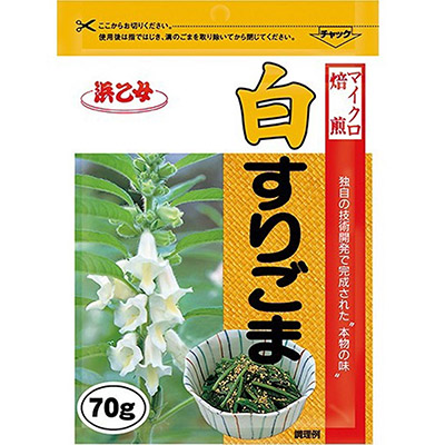 浜乙女 マイクロ焙煎白すりごま 70g