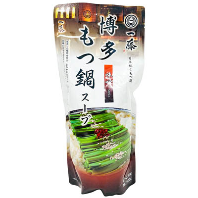宮島 一藤監修 博多もつ鍋スープ 味噌 600g