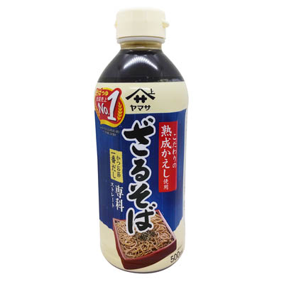 ヤマサ醤油　ざるそば専科　500ml