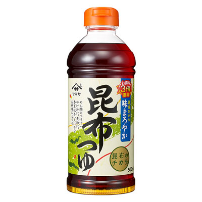 ヤマサ　昆布つゆ５００ｍｌ