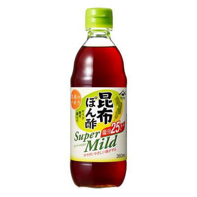 ヤマサ　昆布ぽん酢スーパーマイルド３６０ｍｌ