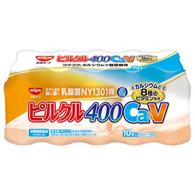 日清ヨーク ピルクル400Ca&V 65ml×10本
