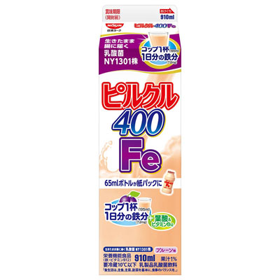 日清ヨーク ピルクル400Fe 910ml