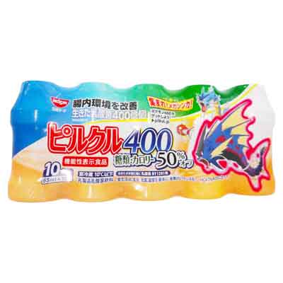 日清ヨーク ピルクル400 糖類・カロリー 50%オフ 65ml×10本入り