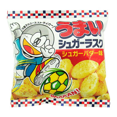 やおきんうまいシュガーラスク20g