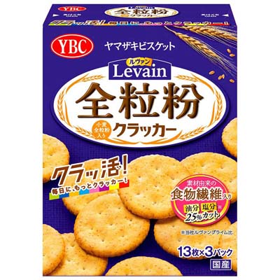 YBC ルヴァン全粒粉クラッカー 13枚×3パック