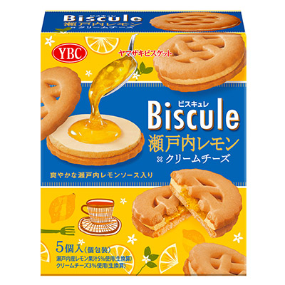 YBC ビスキュレ瀬戸内レモン×クリームチーズ 5個入