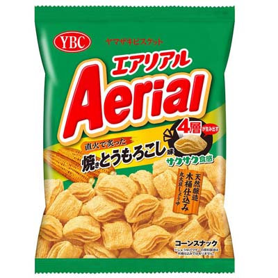 YBC　エアリアル　焼きとうもろこし味　65ｇ