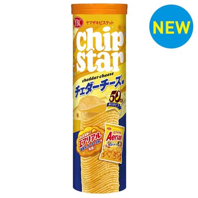 YBC　チップスター　チェダーチーズ味