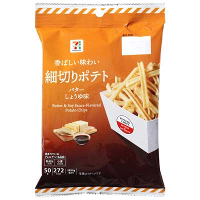 セブンプレミアム 香ばしい味わい細切りポテト バターしょうゆ味 50g