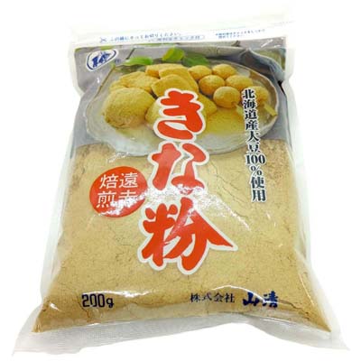 山清　北海道産大豆100％使用きな粉 200g