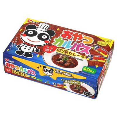 ヤガイ　おやつカルパス　欧風カレー味BOX　40本入