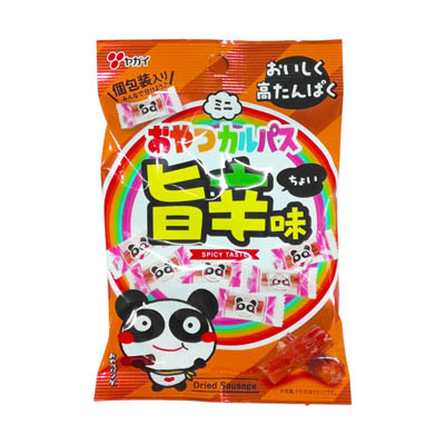 ヤガイ　ミニおやつカルパス　旨辛味　18ｇ