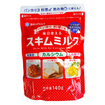 雪印メグミルク　毎日使えるスキムミルク　140g