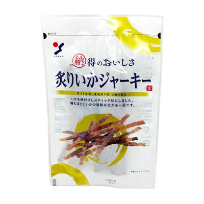 山栄　納得のおいしさ炙りいかジャーキー　３７ｇ