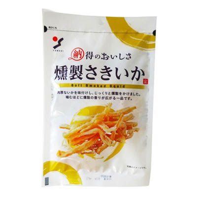 山栄　納得のおいしさ　燻製さきいか　42ｇ