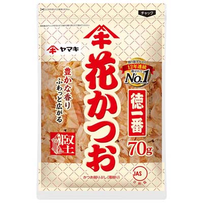 ヤマキ　徳一番花かつお　70ｇ