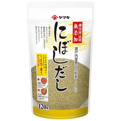 ヤマキ　無添加にぼしだし　120ｇ