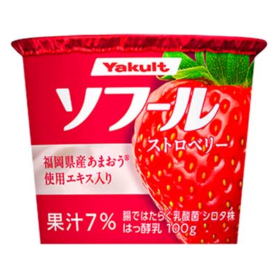 ヤクルト　ソフール　ストロベリー　100g