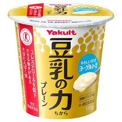 ヤクルト　豆乳の力　プレーン１１0ｇ