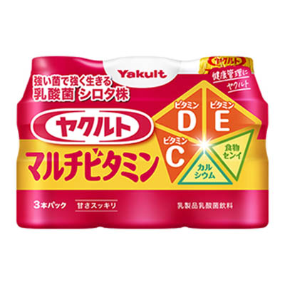 ヤクルト マルチビタミン 3本パック