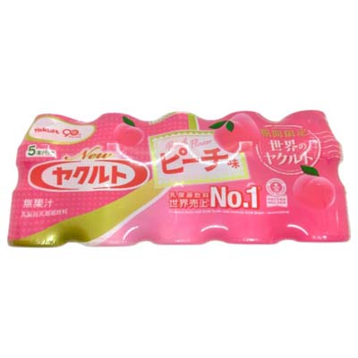 NEWヤクルト　ピーチ　５本