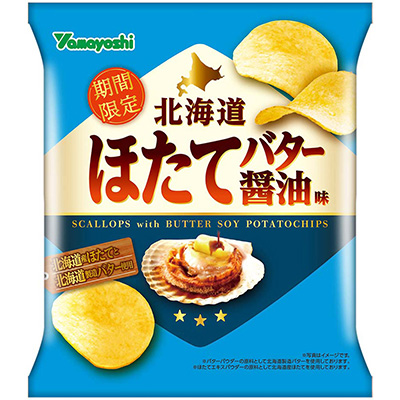 山芳 北海道ほたてバター醤油味 48g