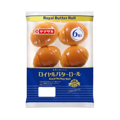 ヤマザキ　ロイヤルバターロール６個入