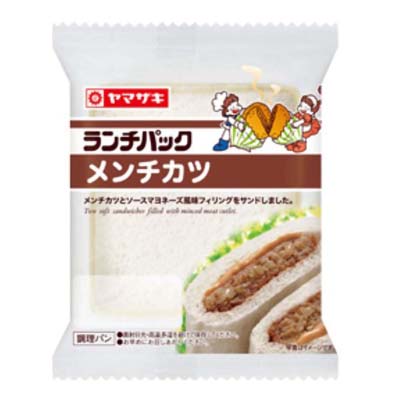 ヤマザキランチパック（メンチカツ）