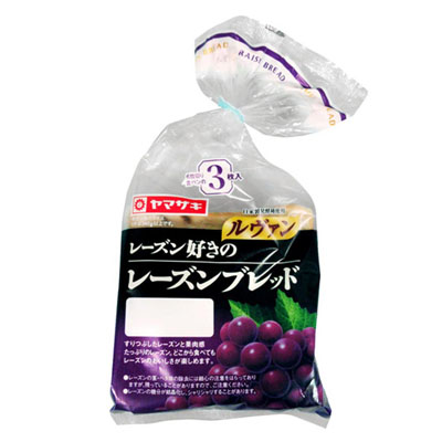 ヤマザキ　レーズン好きのレーズンブレッド　３枚
